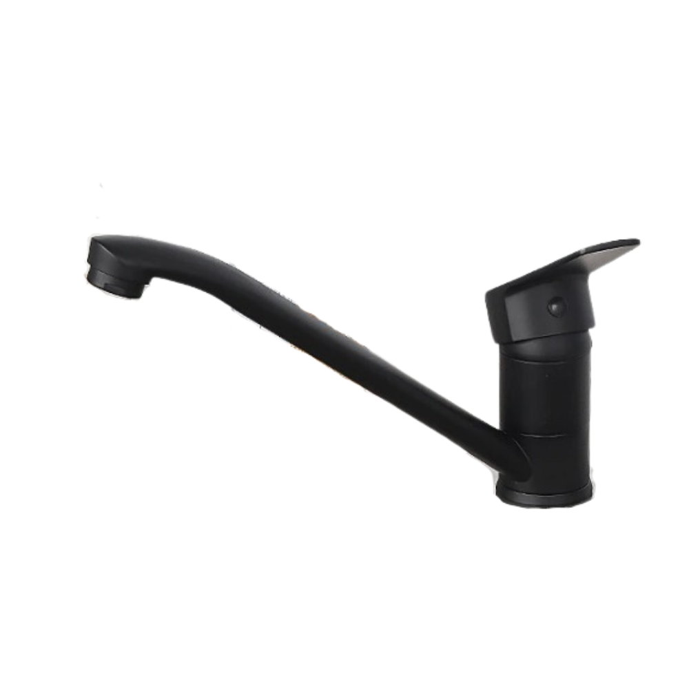 robinet-mitigeur-de-cuisine-a-bec-noir-mat-721.png - Robinet de cuisine